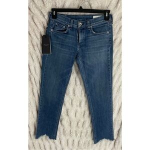 Rag & Bone Lovie Ankle Dre Capri Jeans #7